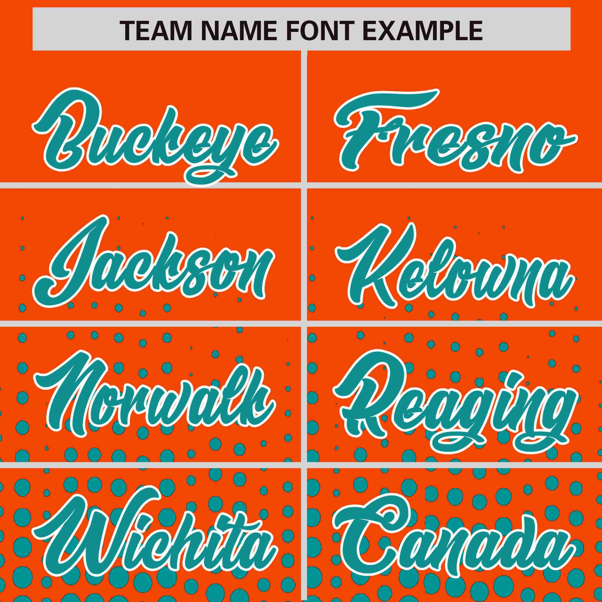 Custom Orange Aqua Gradient Varsity Full-Snap Polka Dot Pattern Letterman Baseball Jacket