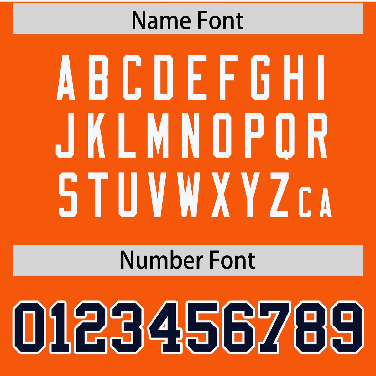 Custom Navy Orange Varsity Full-Snap Raglan Sleeves Letterman Jacket