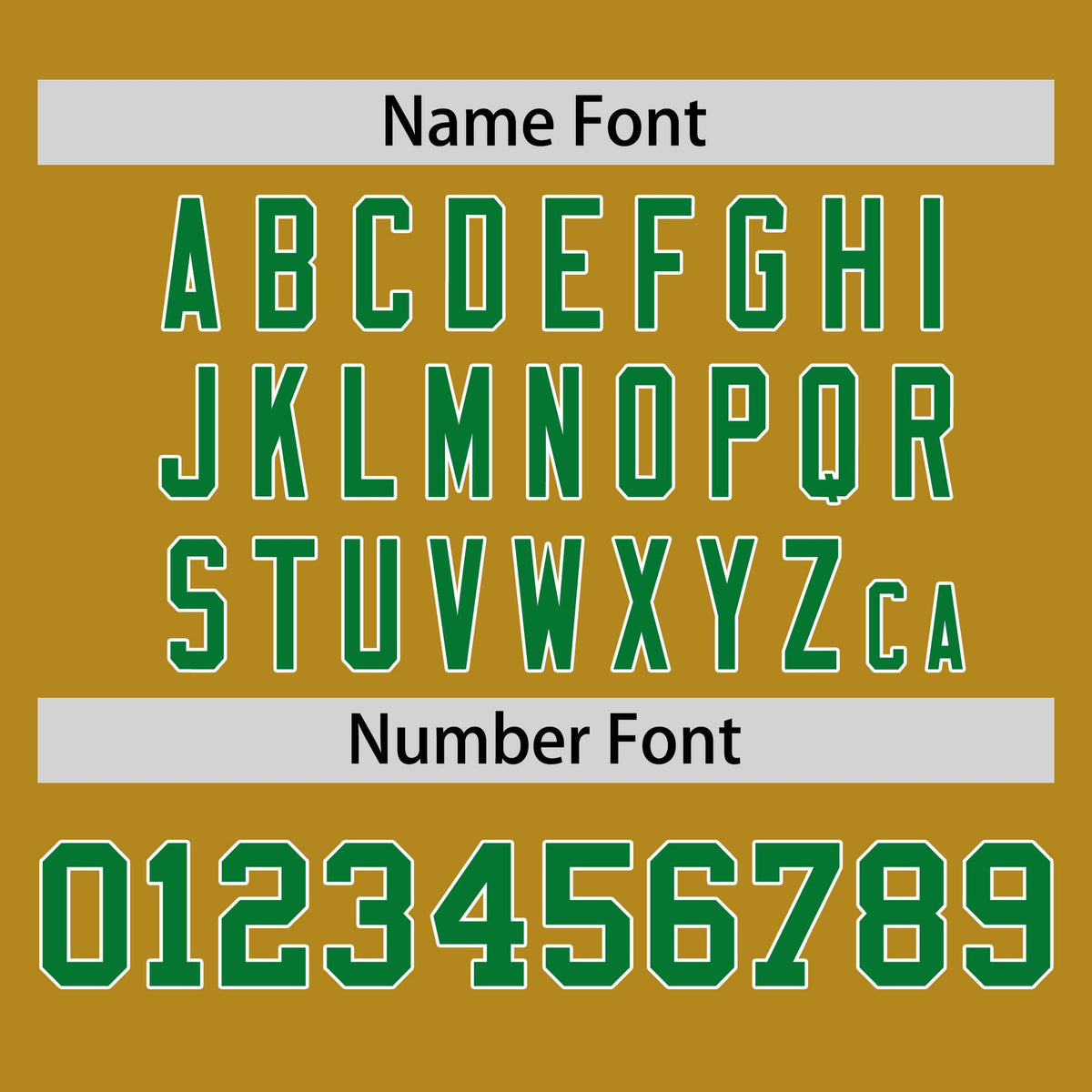 Custom Old Gold Kelly Green Varsity Full-Snap Color Block Letterman Jacket