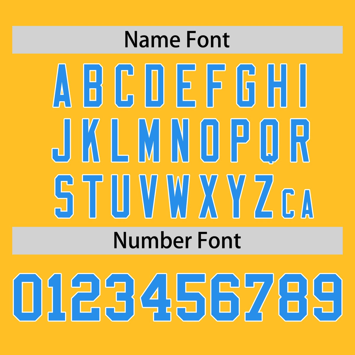 Custom Gold Powder Blue Varsity Full-Snap Color Block Letterman Jacket