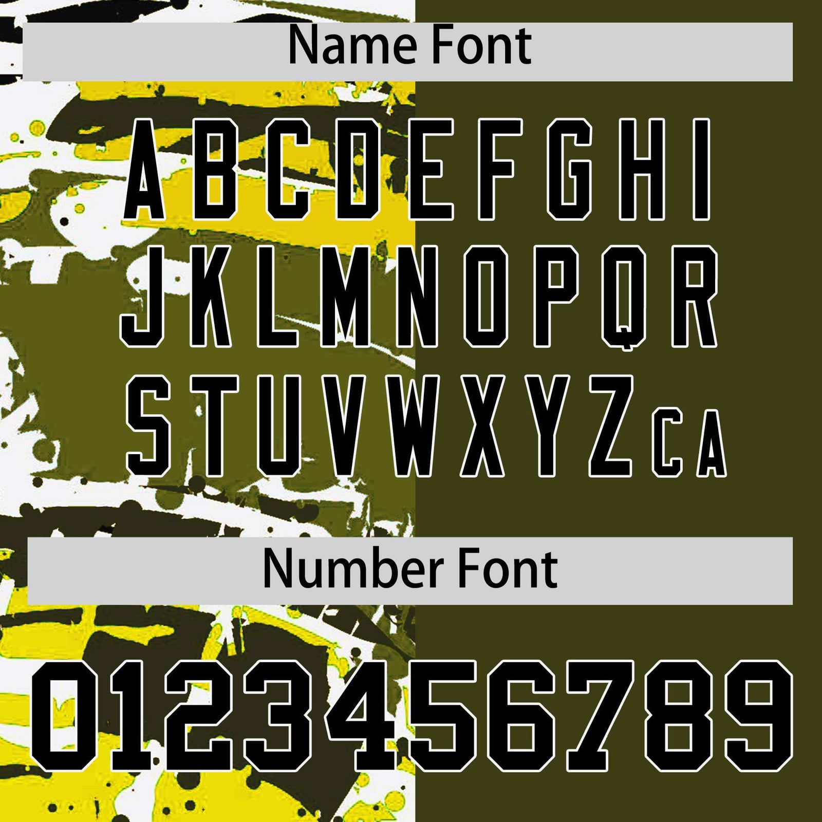 Custom Olive Black Varsity Full-Snap Graffiti Pattern Letterman Baseball Jacket