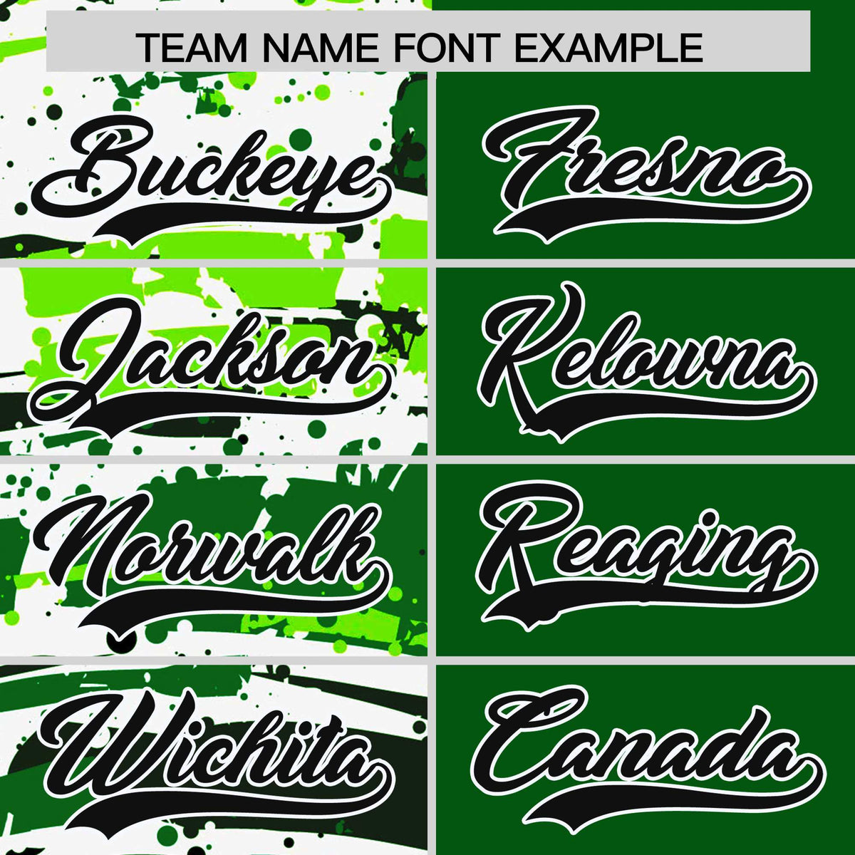 Custom Green Black Varsity Full-Snap Graffiti Pattern Letterman Baseball Jacket