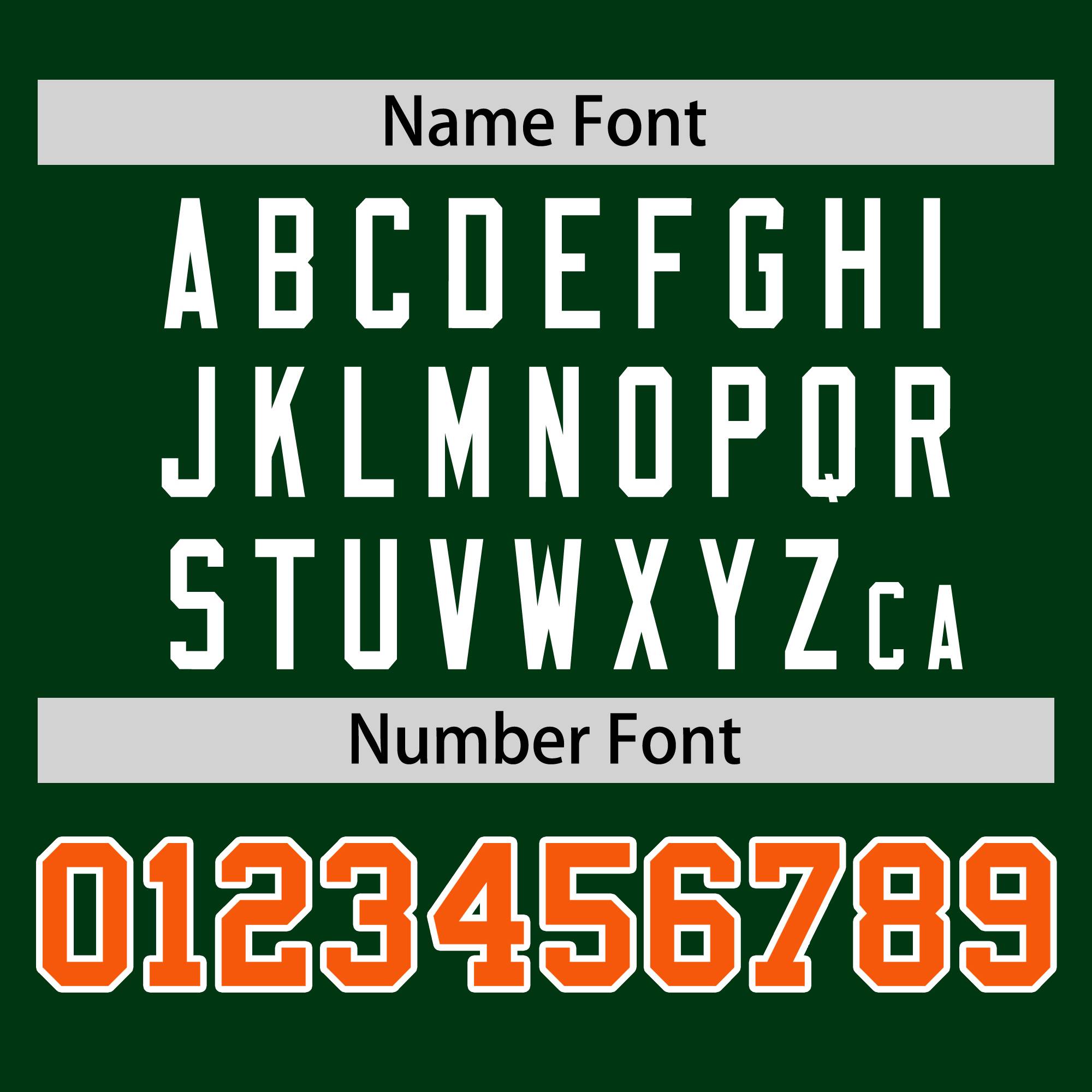 Custom Green Orange Varsity Full-Snap Color Block Personalized Raglan Sleeves Letterman Jacket