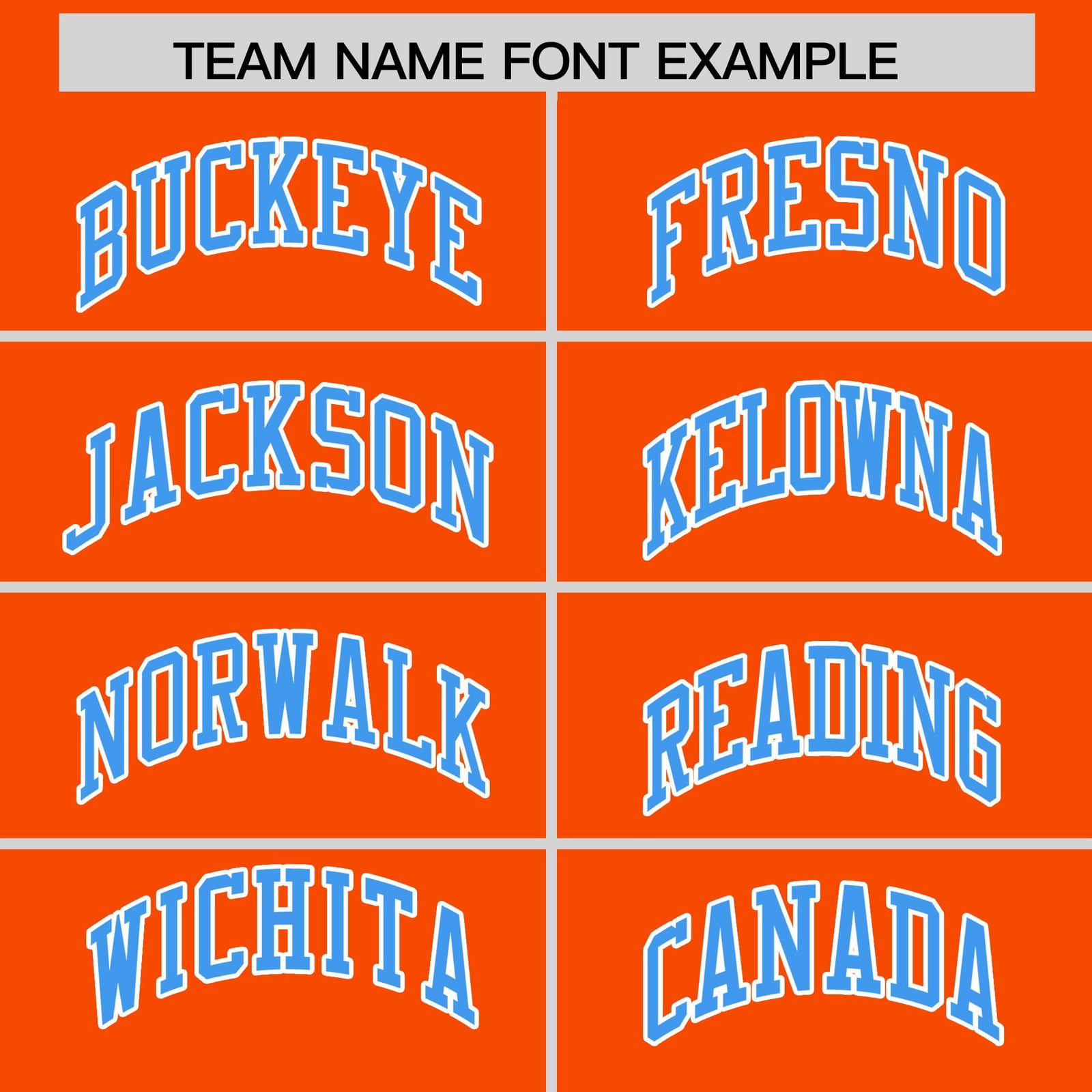 Custom Orange Powder Blue Varsity Full-Zip Two-Tone Letterman Bomber Jacket