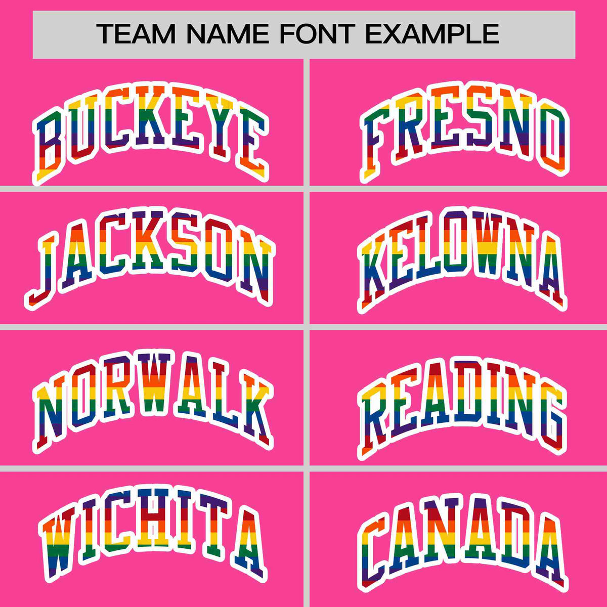 Custom Pink LGBT Rainbow For Pride Month Classic Style Letterman Bomber Jacket