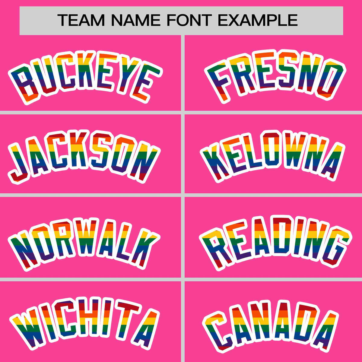 Custom Pink LGBT Rainbow For Pride Month Classic Style Letterman Bomber Jacket