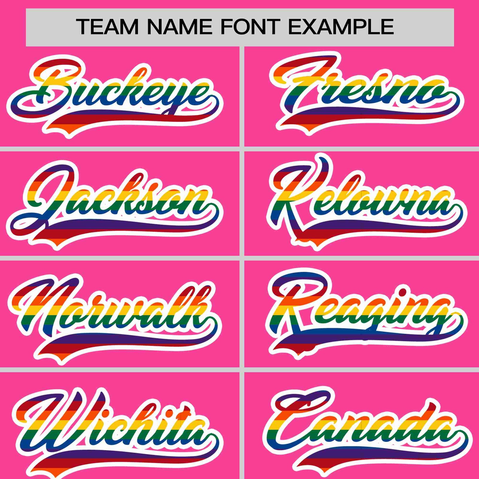 Custom Pink LGBT Rainbow For Pride Month Classic Style Letterman Bomber Jacket