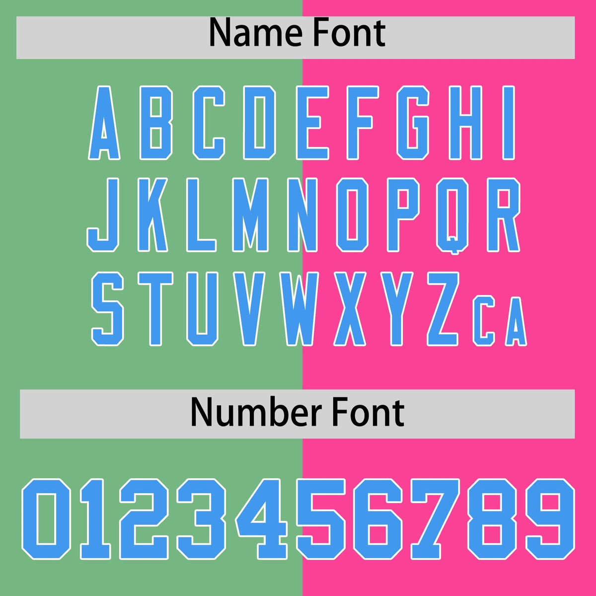 Custom Light Green Pink Split Varsity Full-Zip Two Tone Letterman Bomber Jacket