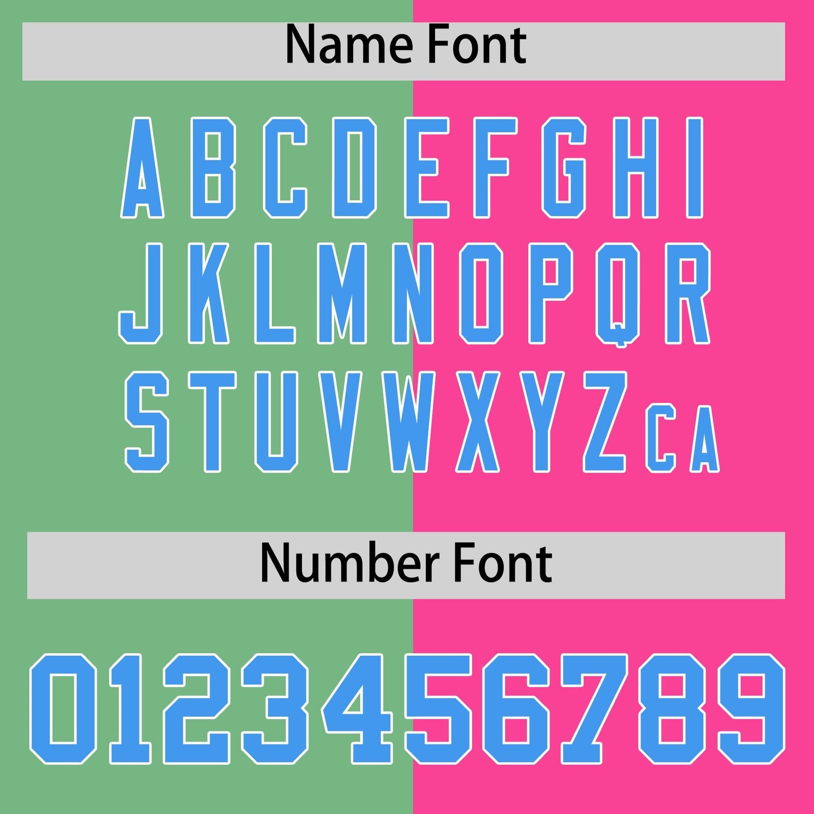 Custom Light Green Pink Split Varsity Full-Zip Two Tone Letterman Bomber Jacket