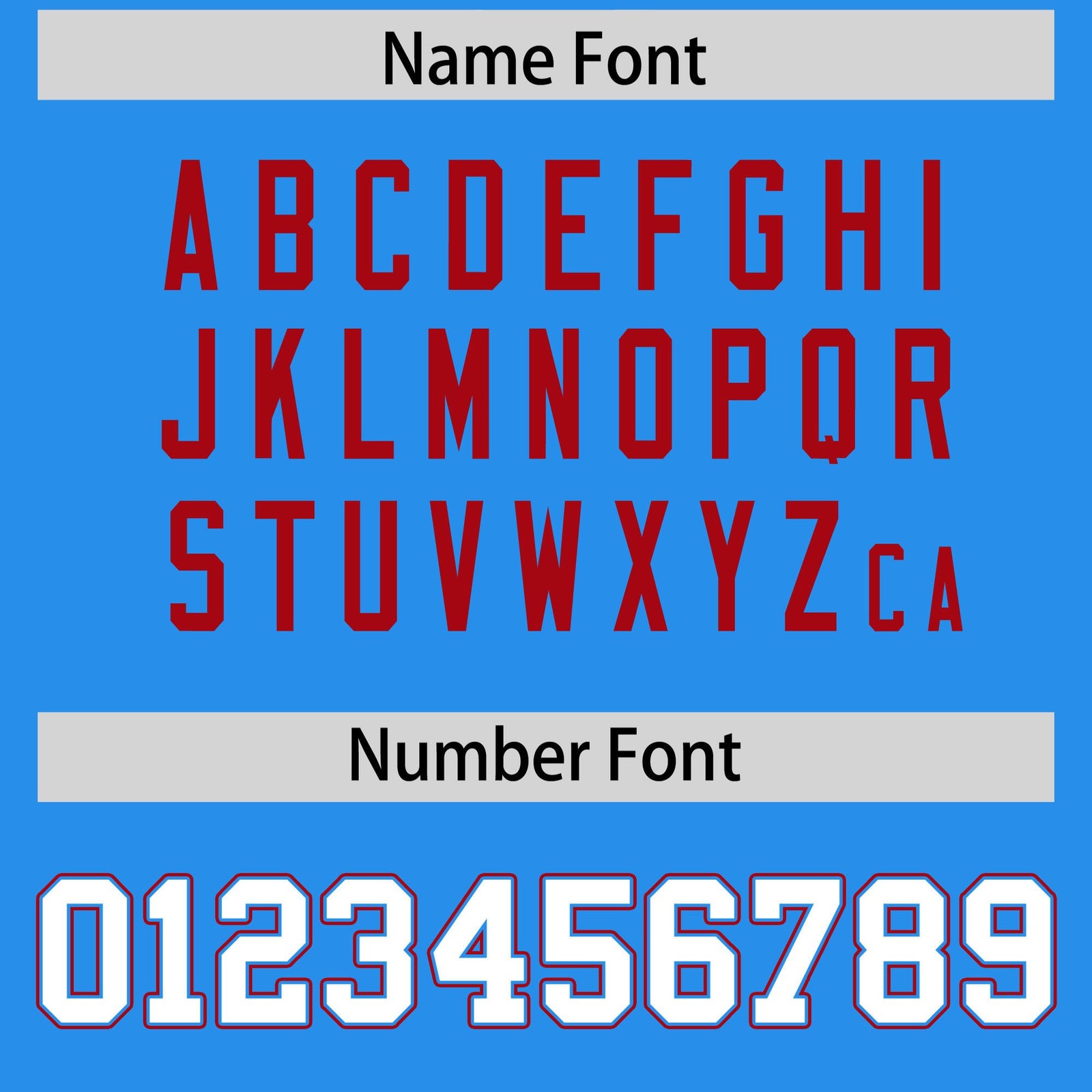 Custom Powder Blue Red-White Varsity Full-Zip Shoulder Color Block Letterman Bomber Jacket