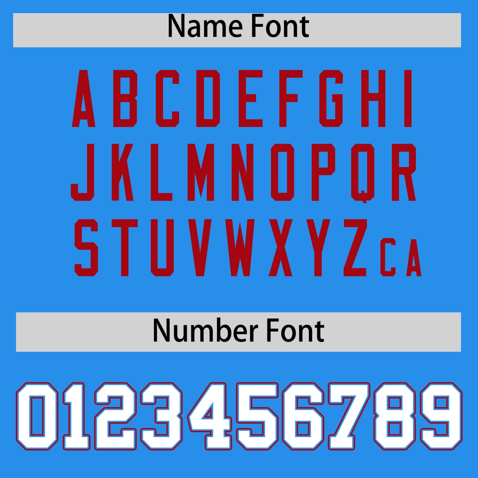 Custom Powder Blue Red-White Varsity Full-Zip Shoulder Color Block Letterman Bomber Jacket