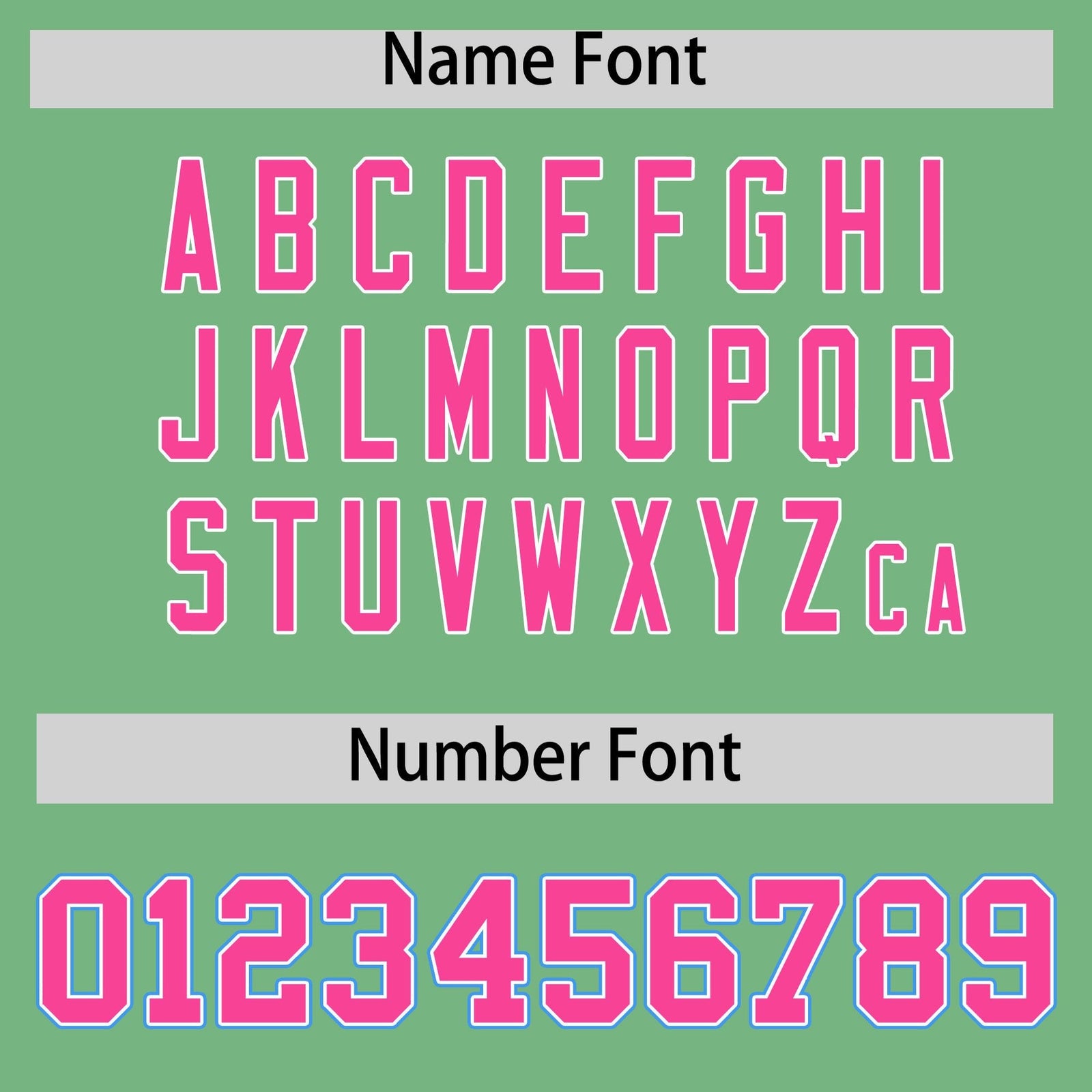 Custom Light Green Pink-White Varsity Full-Zip Shoulder Color Block Letterman Bomber Jacket