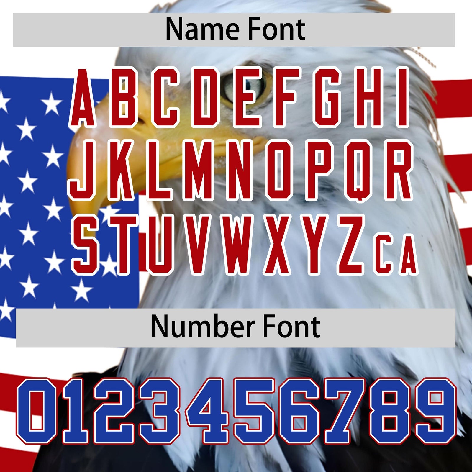 Custom White Royal Blue Red Independence Day Full Zip American Flag Wrinkle-Resistant Jacket| KXKSHOP