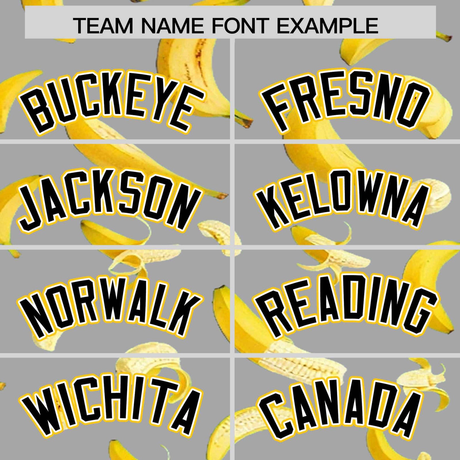 Custom Gray Varsity Full-Zip Banana Pattern Letterman Bomber Jacket | Graffiti Pattern | Embroidery&Dye-sublimation printing | KXKSHOP