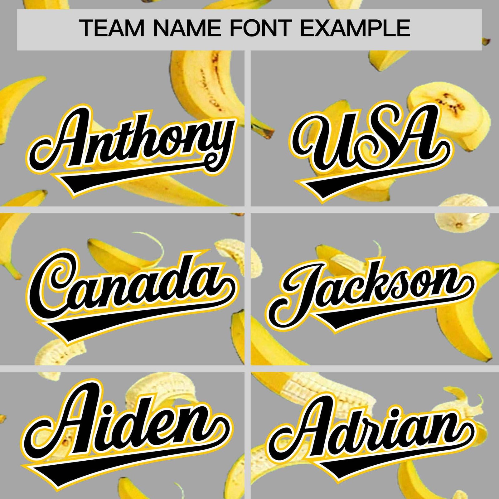 Custom Gray Varsity Full-Zip Banana Pattern Letterman Bomber Jacket | Graffiti Pattern | Embroidery&Dye-sublimation printing | KXKSHOP