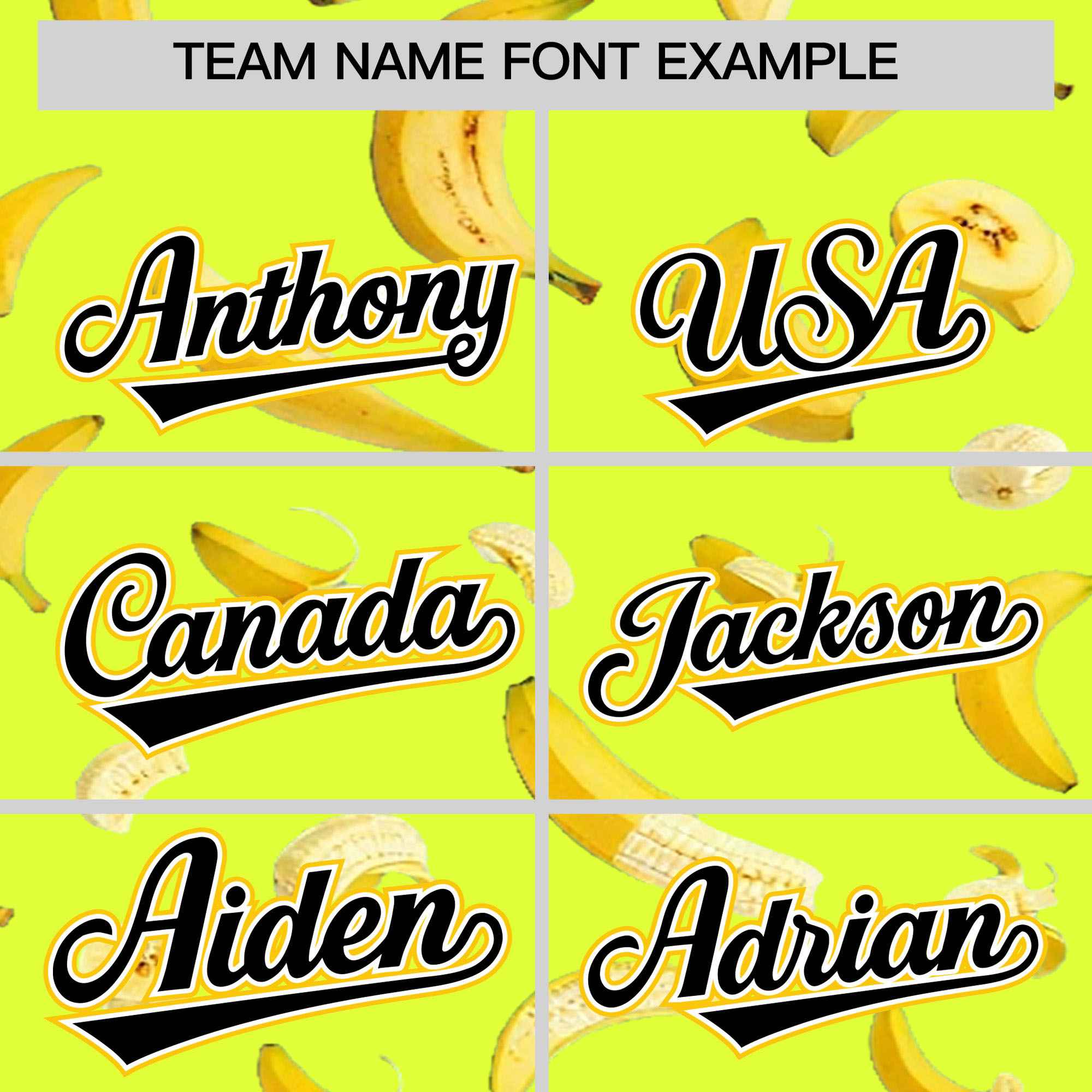 Custom Fluorescent Green Varsity Full-Zip Banana Pattern Letterman Bomber Jacket | Graffiti Pattern | Embroidery&Dye-sublimation printing | KXKSHOP