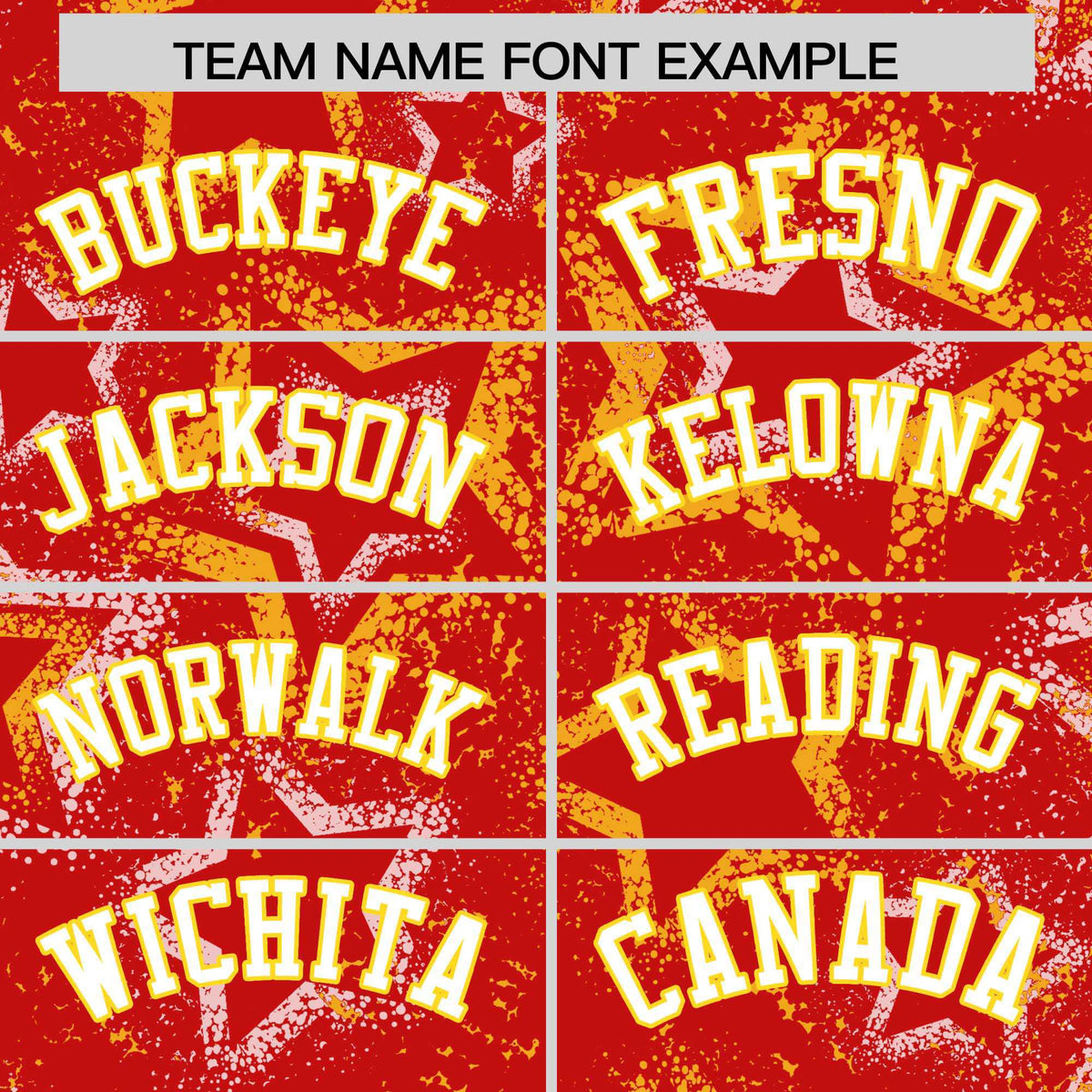 Custom Red Varsity Full-Zip Star Pattern Letterman Bomber Jacket