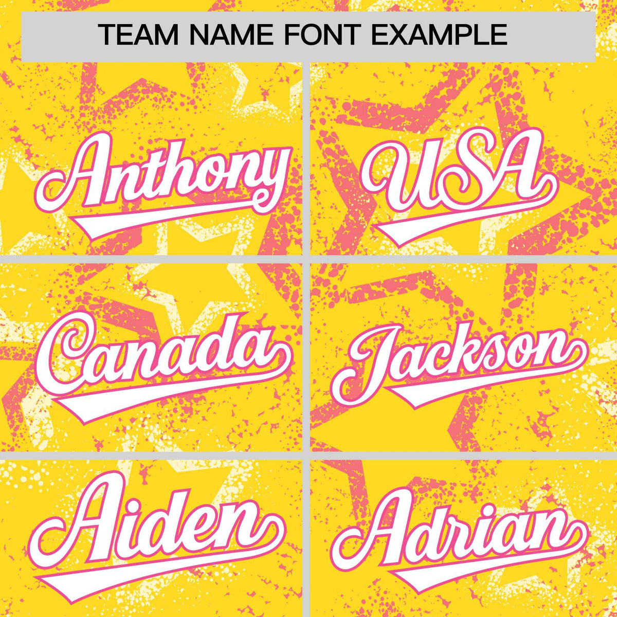 Custom Gold Varsity Full-Zip Star Pattern Letterman Bomber Jacket