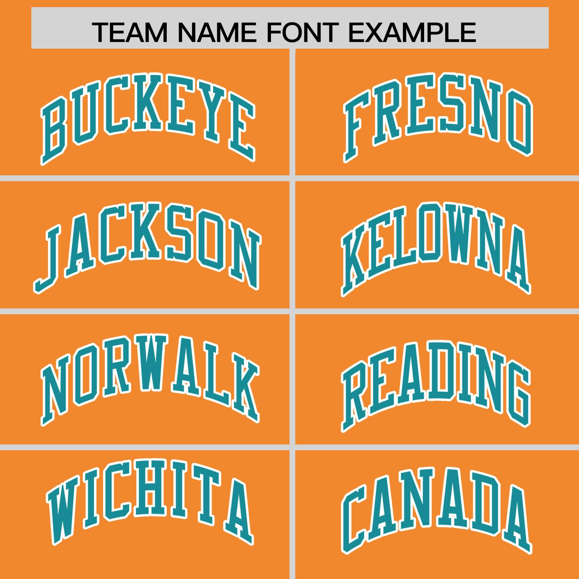 Custom Orange Aqua-White Varsity Full-Zip Raglan Sleeves Stripe Letterman Bomber Jacket