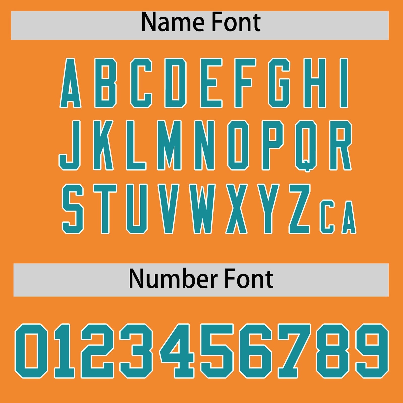 Custom Orange Aqua-White Varsity Full-Zip Raglan Sleeves Stripe Letterman Bomber Jacket