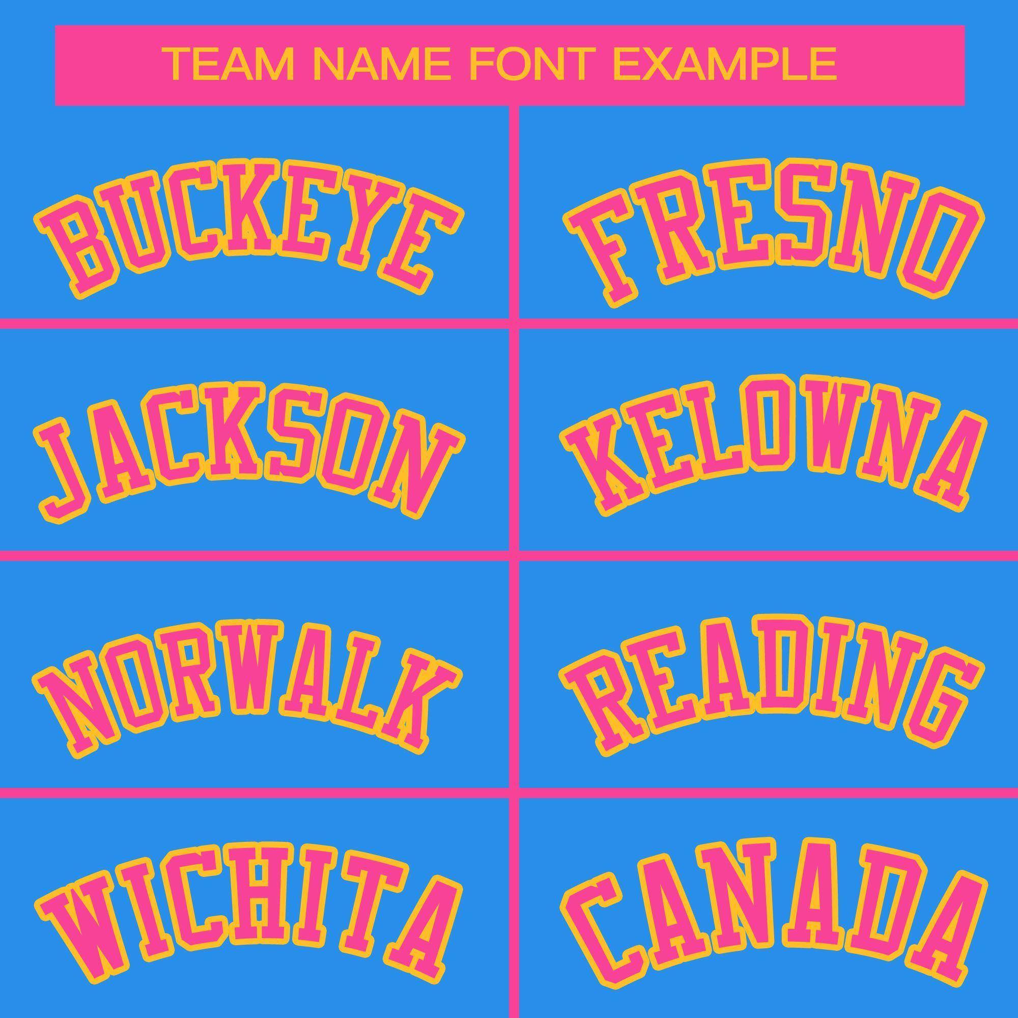 Custom Orange Powder Blue Full-Snap Varsity Raglan Sleeves Letterman Baseball Jacket