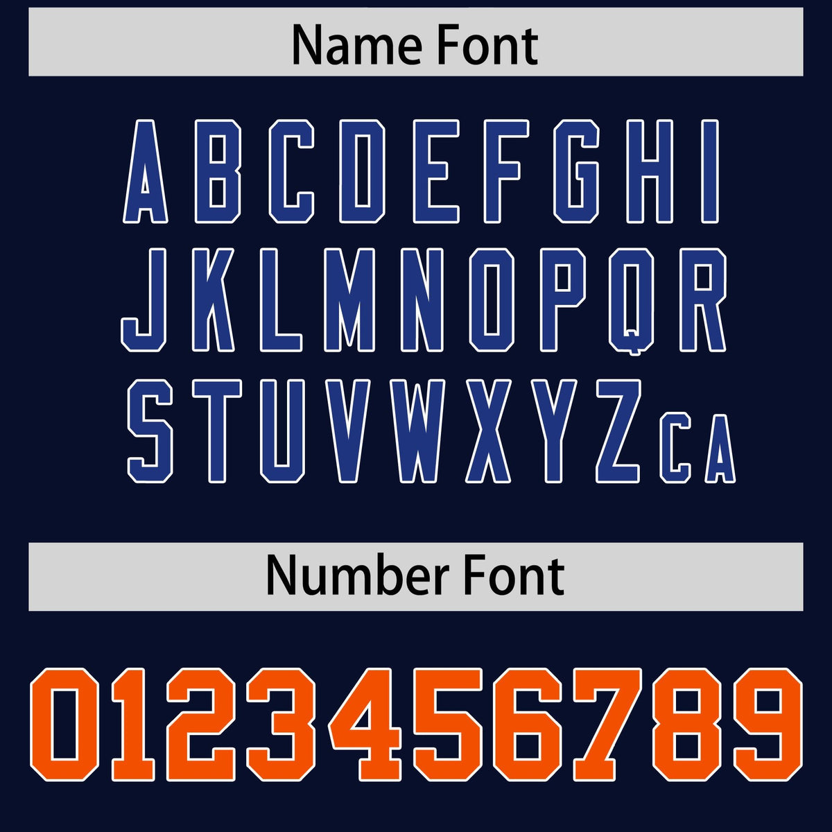 Custom Navy Royal-Orange Raglan Sleeves Varsity Full-Snap Letterman Jacket