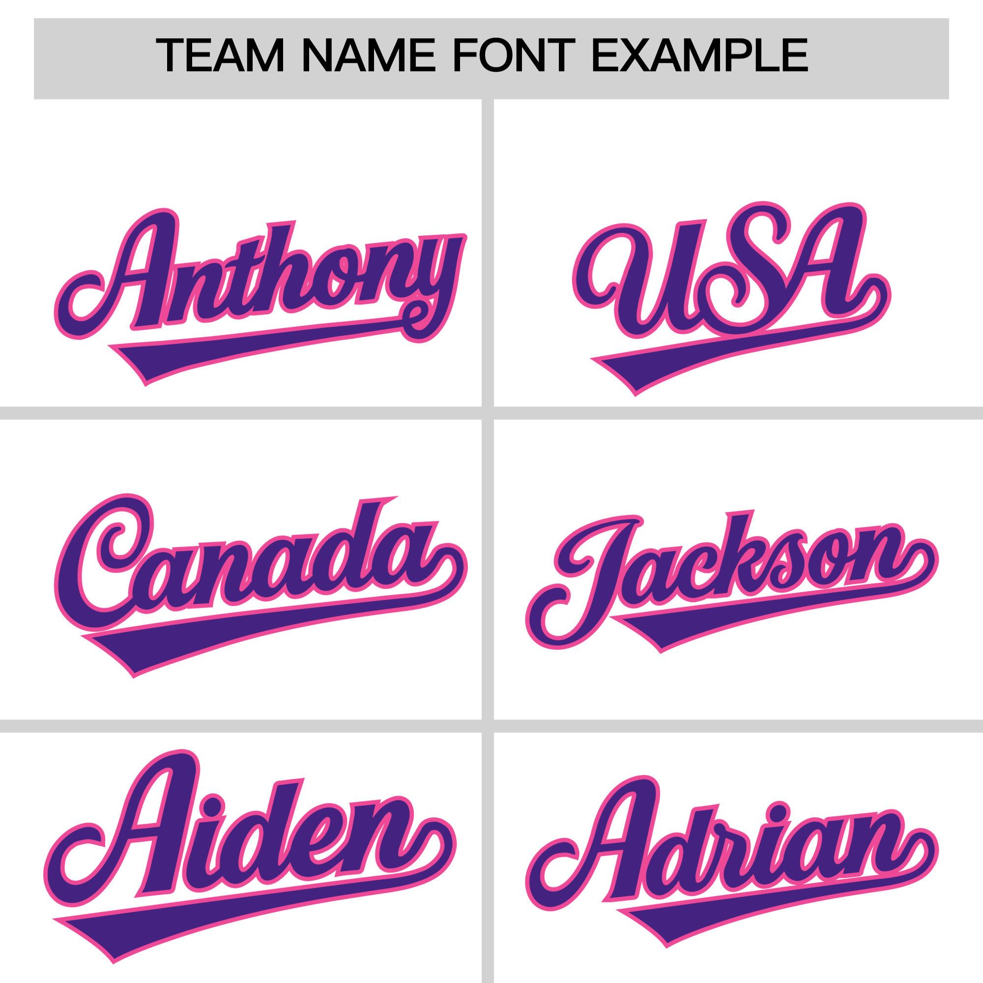 Custom White Purple-Pink Raglan Sleeves Varsity Full-Snap Letterman Jacket