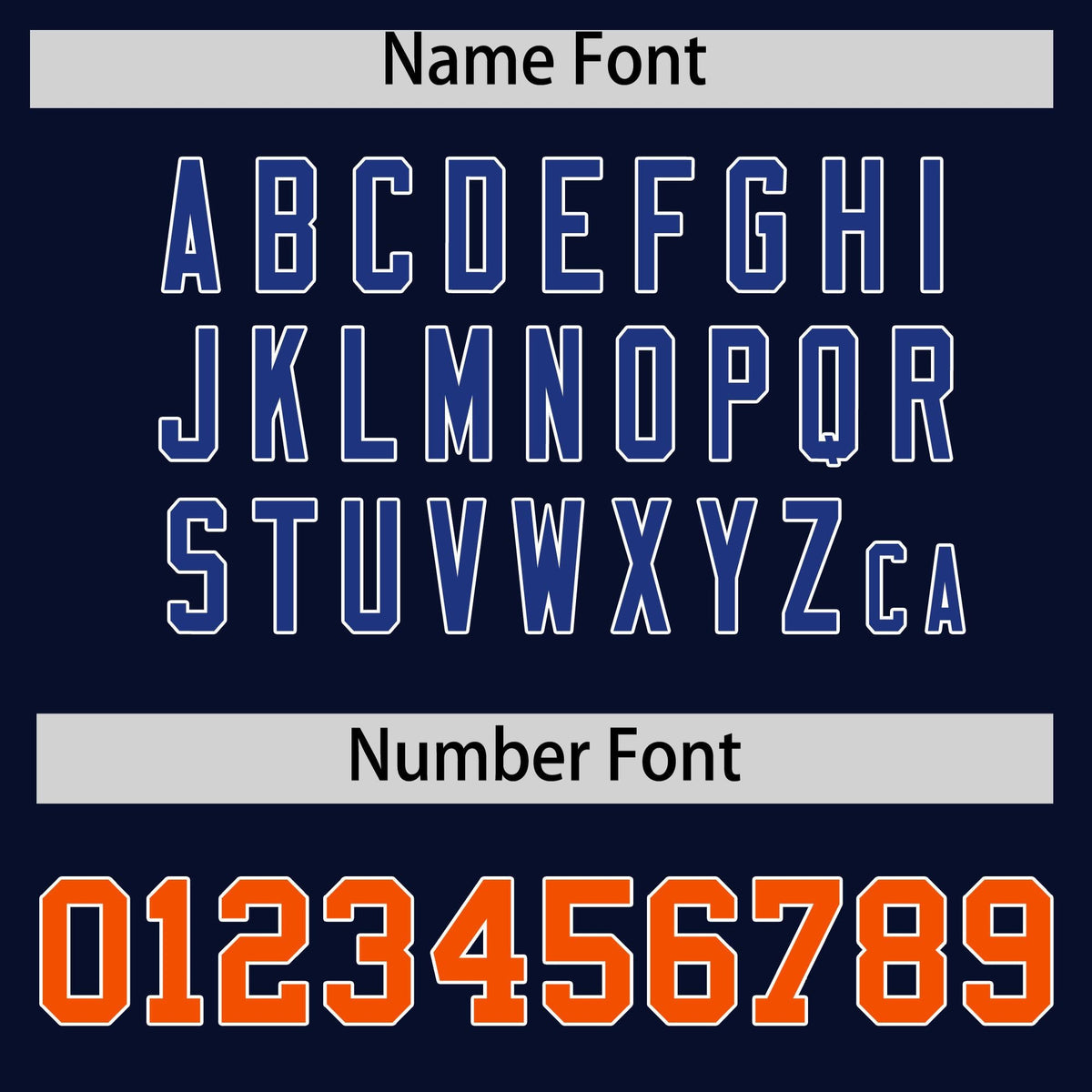 Custom Navy Royal-Orange Raglan Sleeves Varsity Full-Snap Letterman Jacket