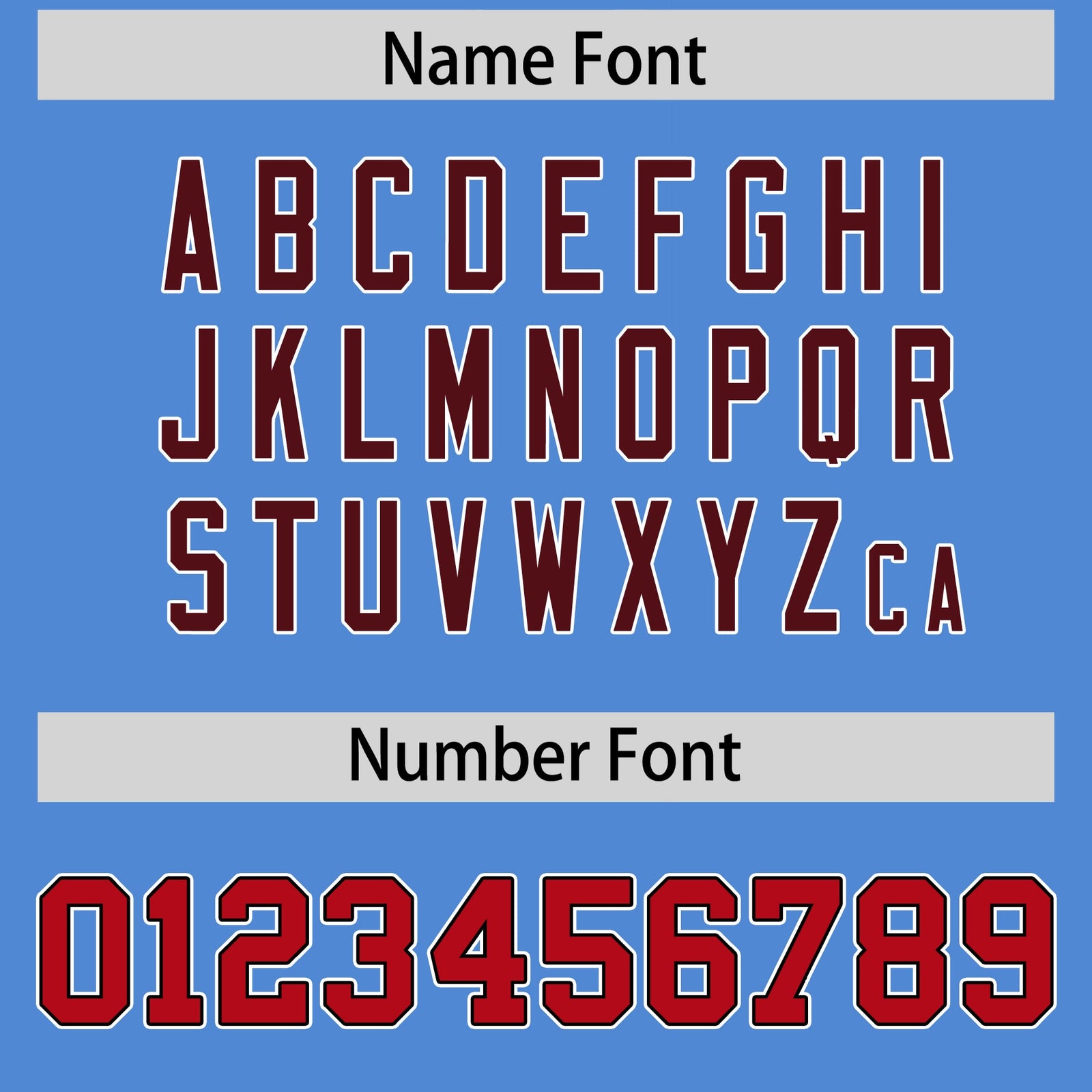 Custom Powder Blue Crimson White Raglan Sleeves Full-Snap Letterman Cotton Fabric Jacket| KXKSHOP