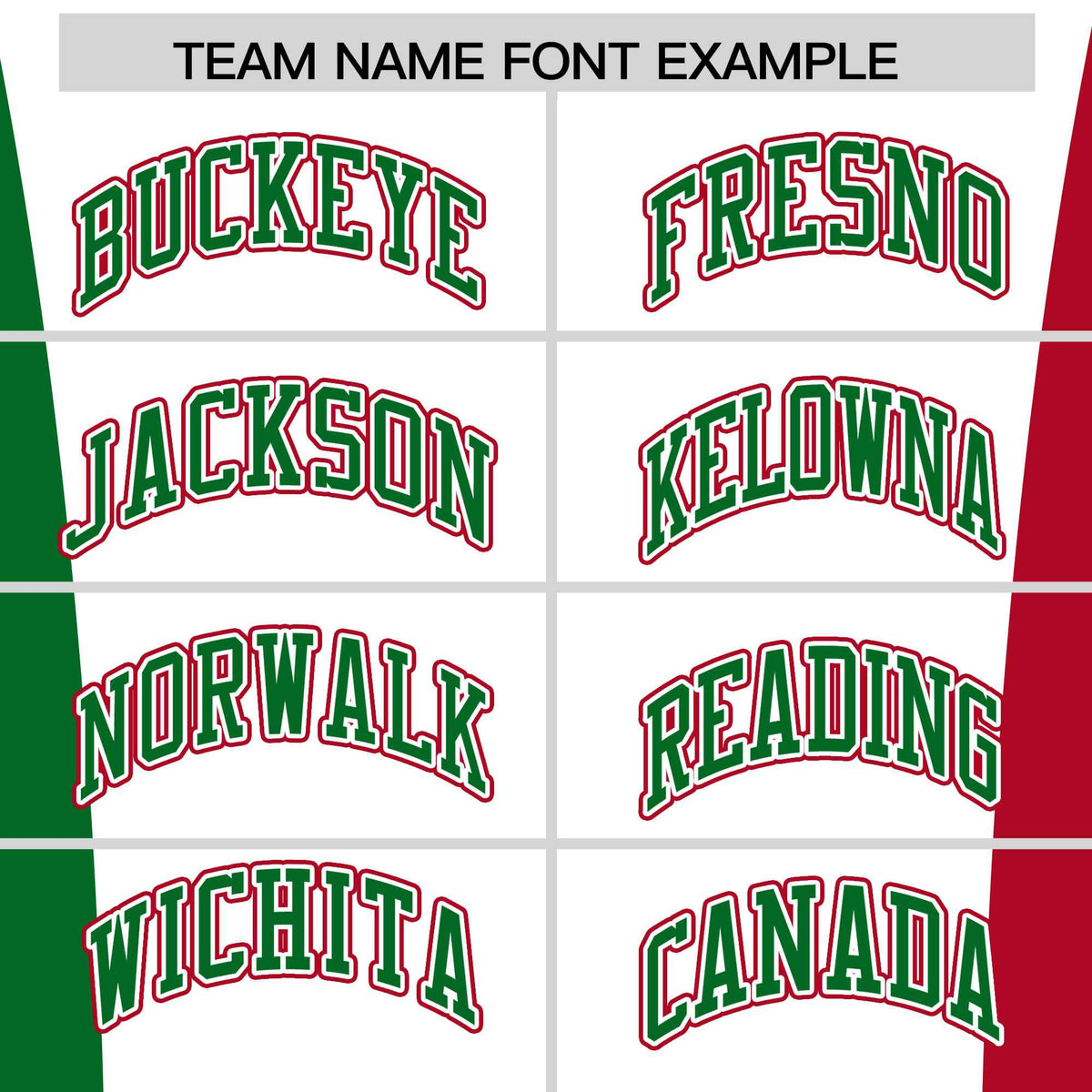 Custom White Kelly Green Red Personalization Varsity Full-Snap Three Color Blocks Letterman Jacket