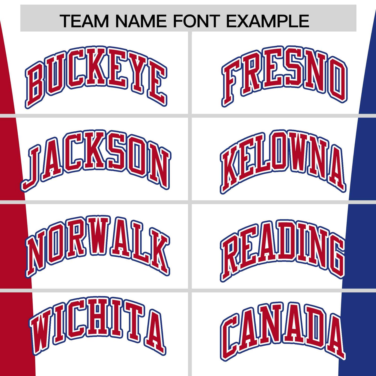 Custom White Red Royal Blue Personalization Varsity Full-Snap Three Color Blocks Letterman Jacket