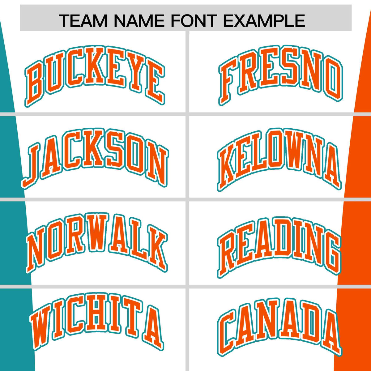 Custom White Aqua Orange Personalization Varsity Full-Snap Three Color Blocks Letterman Jacket