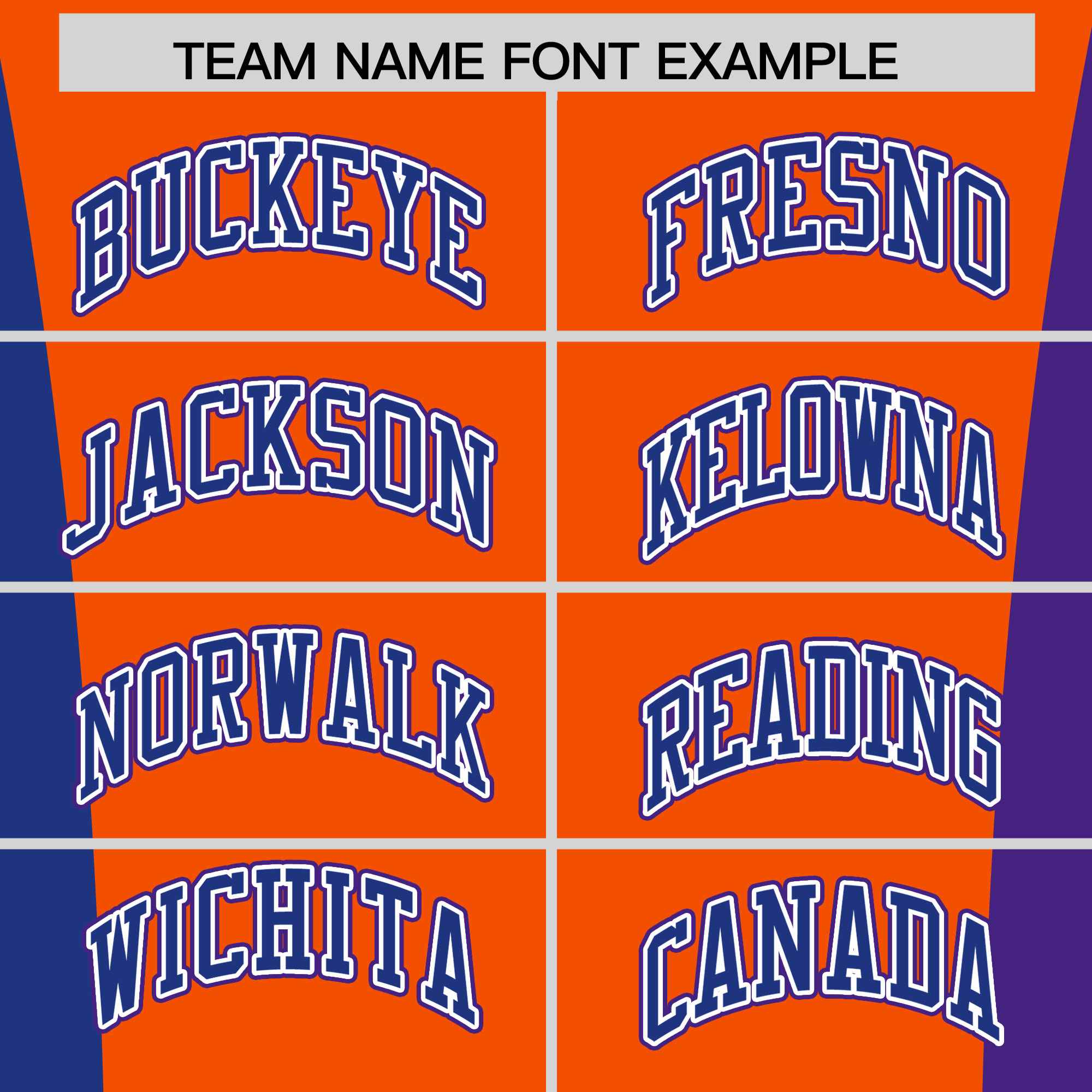 Custom Orange Royal Blue Purple Personalization Varsity Full-Snap Three Color Blocks Letterman Jacket