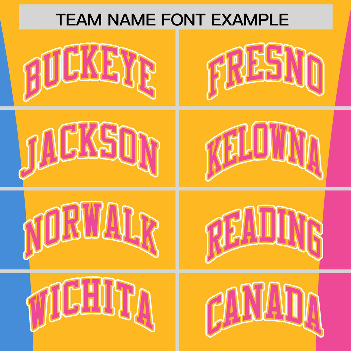 Custom Yellow Powder Blue Pink Personalization Varsity Full-Snap Three Color Blocks Letterman Jacket