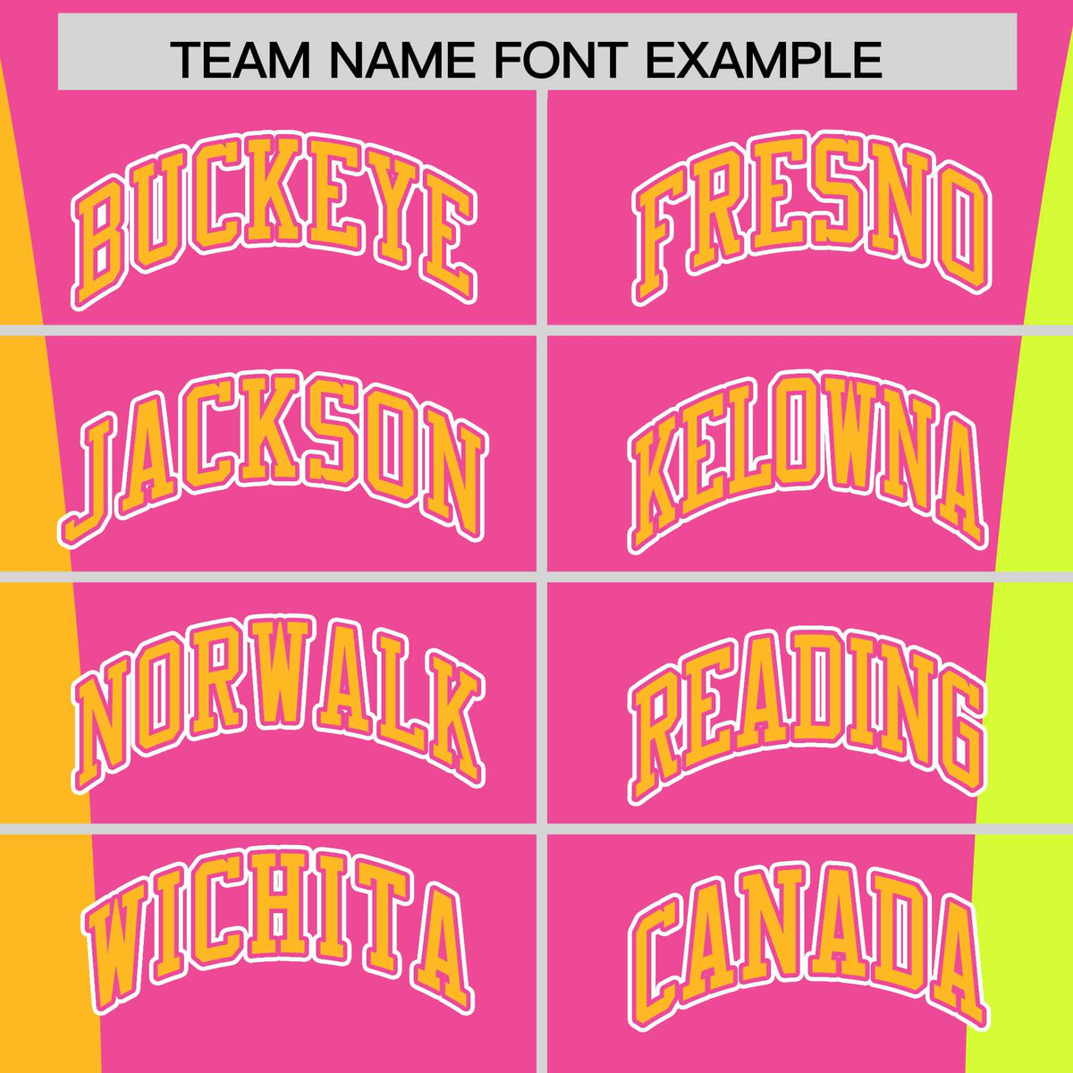 Custom Pink Yellow Fluorescent Green Personalization Varsity Full-Snap Three Color Blocks Letterman Jacket