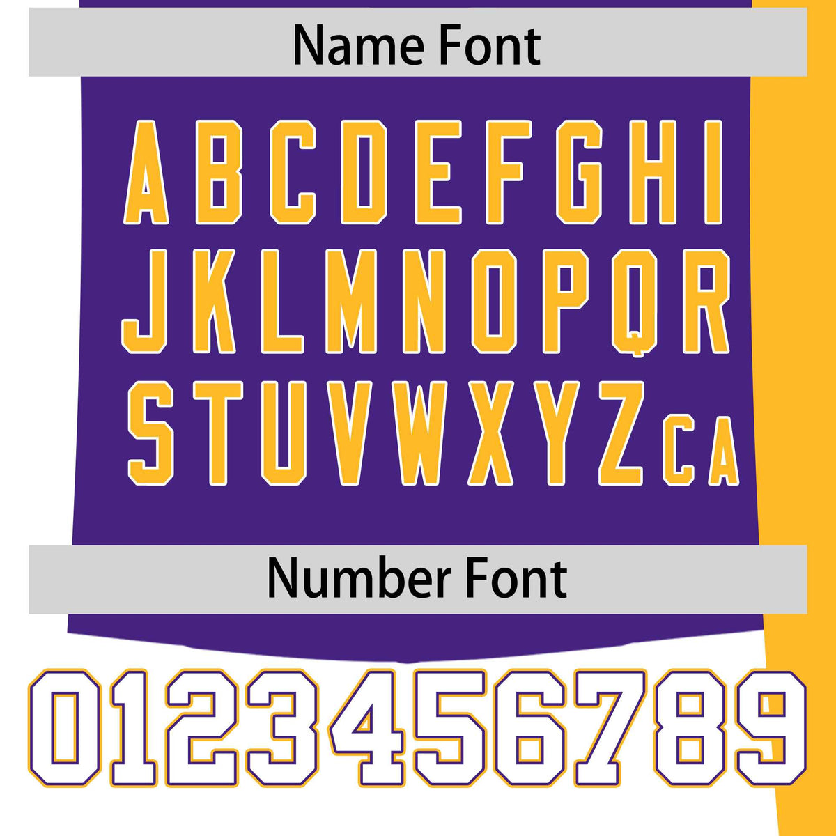 Custom Purple White Yellow Personalization Varsity Full-Snap Three Color Blocks Letterman Jacket