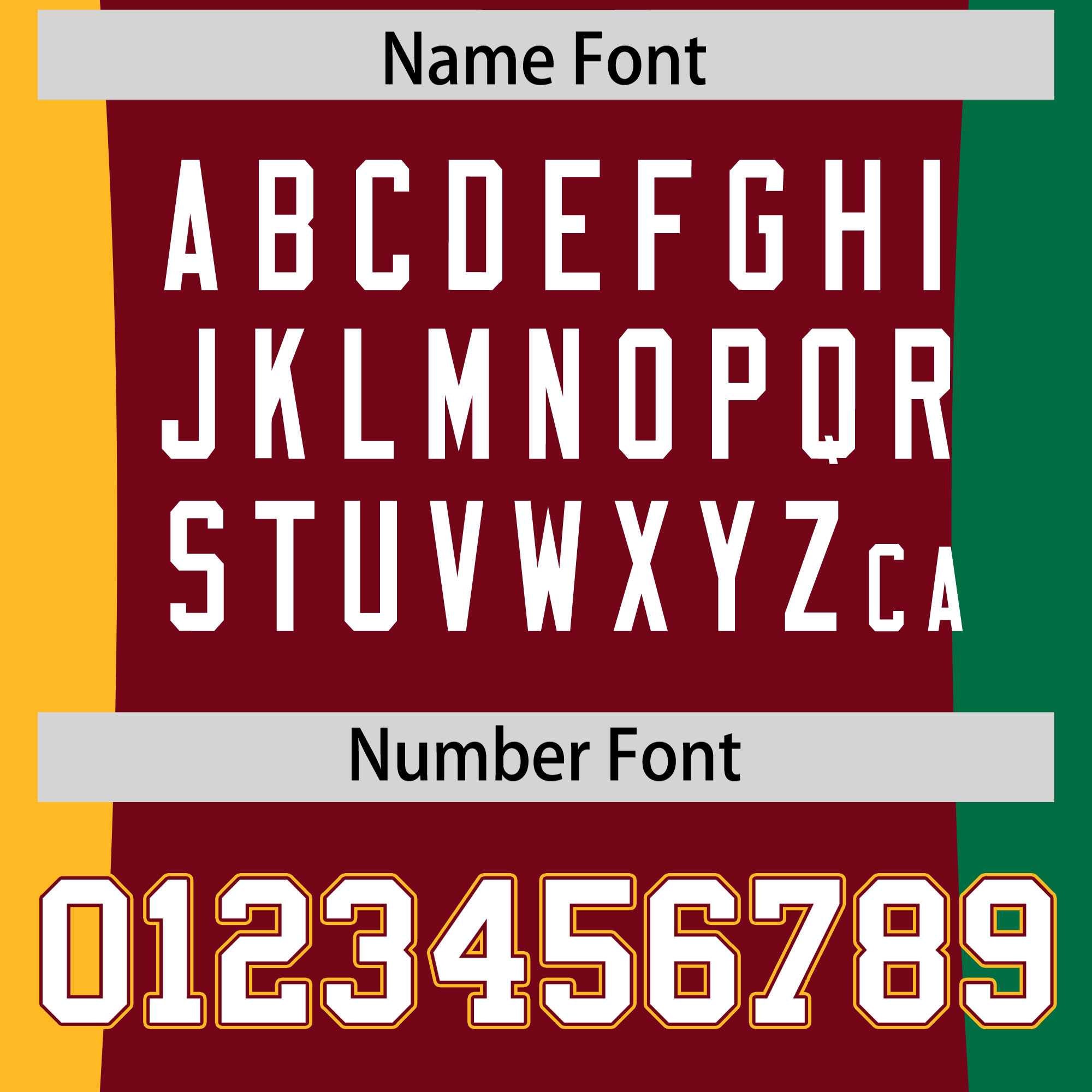 Custom Crimson Yellow Kelly Green Personalization Varsity Full-Snap Three Color Blocks Letterman Jacket