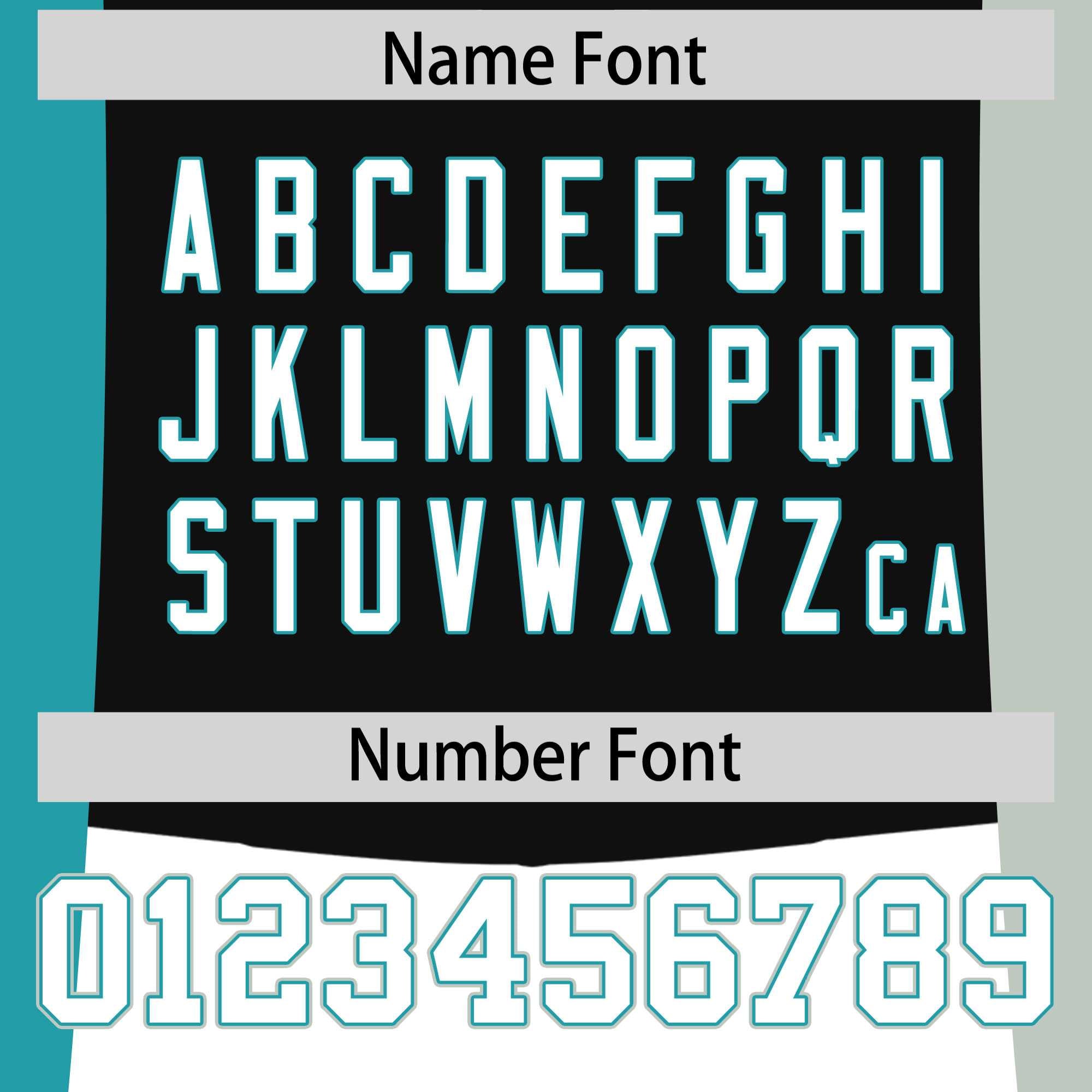 Custom Black Gray Aqua Personalization Varsity Full-Snap Three Color Blocks Letterman Jacket