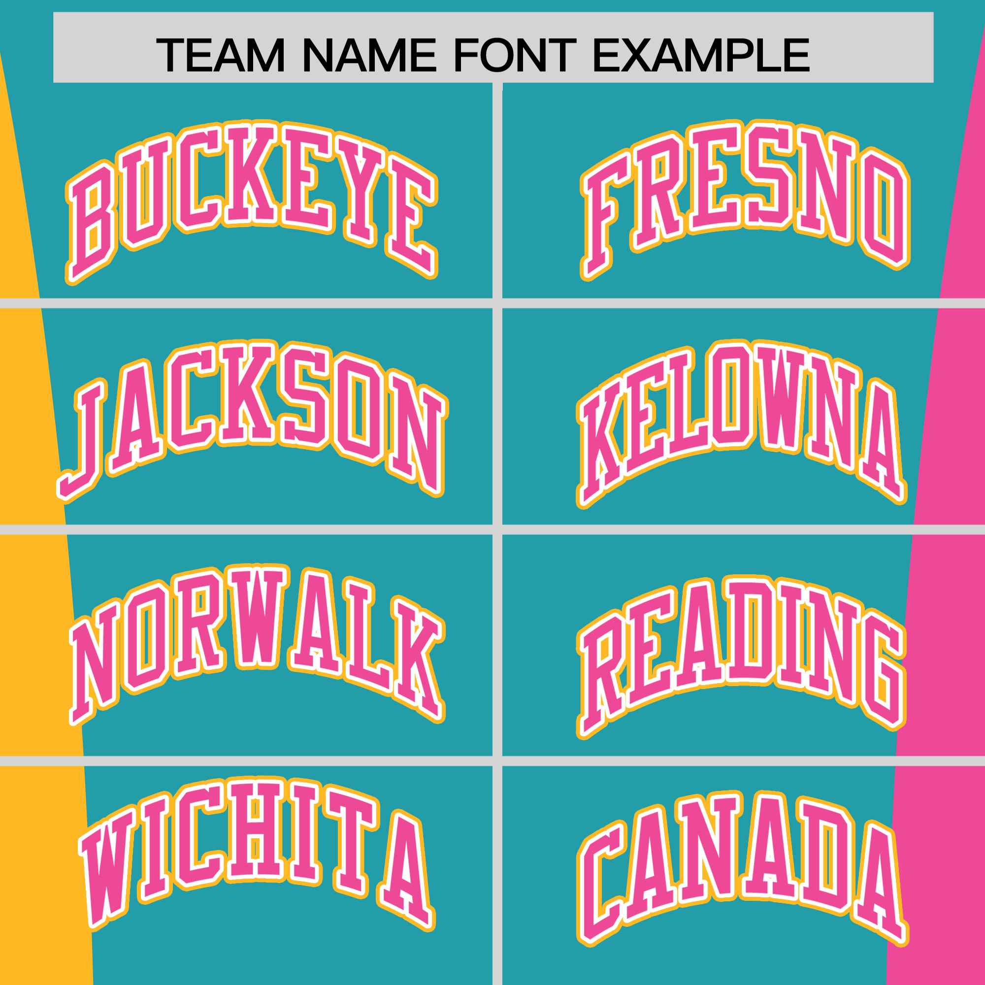 Custom Aqua Yellow Pink Personalization Varsity Full-Snap Three Color Blocks Letterman Jacket