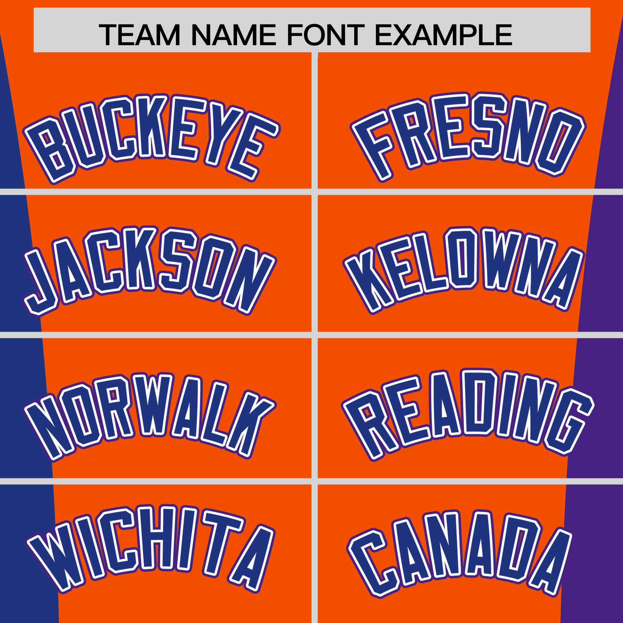 Custom Orange Royal Blue Purple Personalization Varsity Full-Snap Three Color Blocks Letterman Jacket