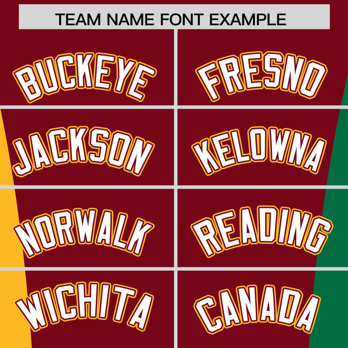 Custom Crimson Yellow Kelly Green Personalization Varsity Full-Snap Three Color Blocks Letterman Jacket