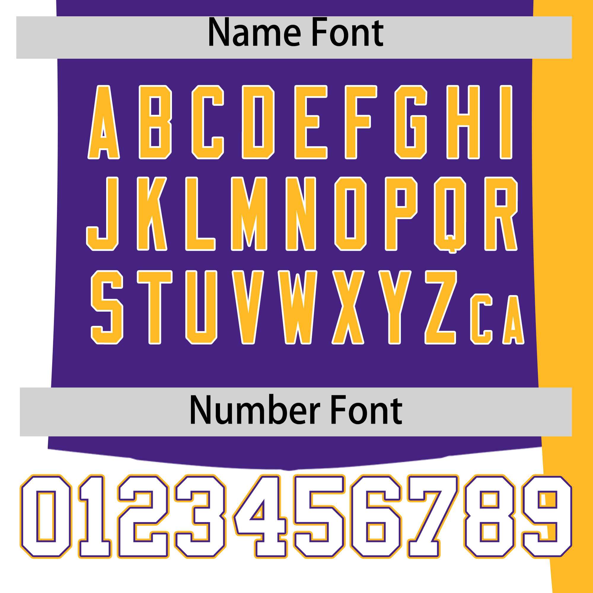 Custom Purple White Yellow Personalization Varsity Full-Snap Three Color Blocks Letterman Jacket