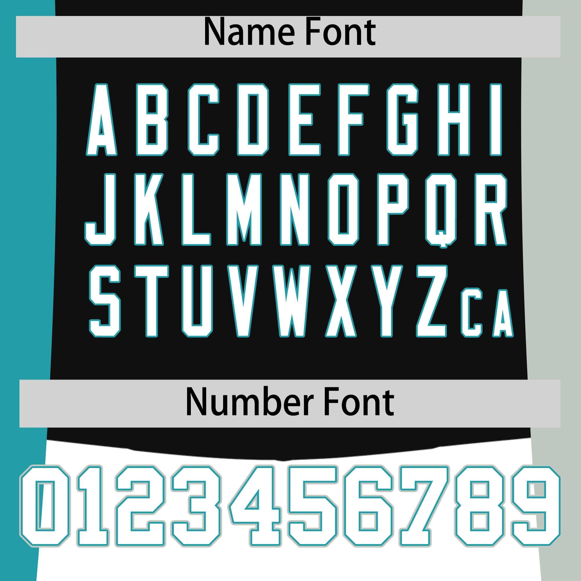 Custom Black Gray Aqua Personalization Varsity Full-Snap Three Color Blocks Letterman Jacket