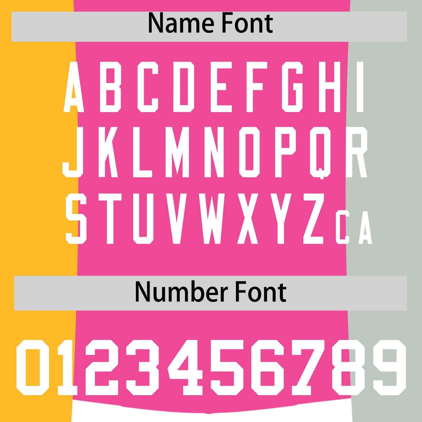 Custom Pink Yellow Gray Personalization Varsity Full-Snap Three Color Blocks Letterman Jacket