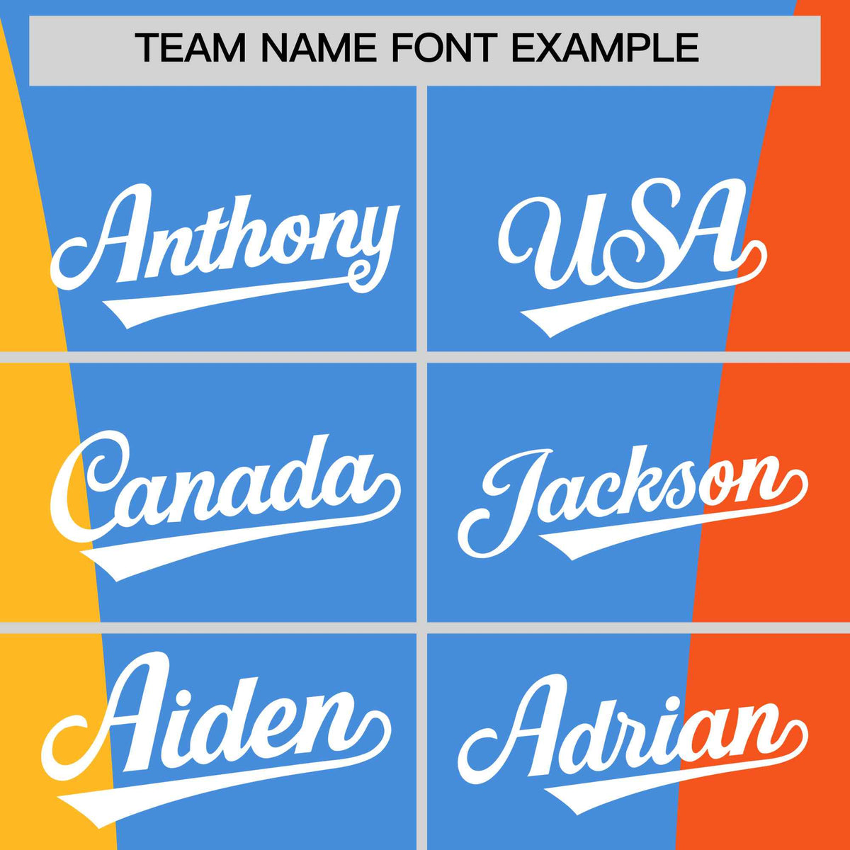 Custom Powder Blue Yellow Orange Personalization Varsity Full-Snap Three Color Blocks Letterman Jacket| KXKSHOP