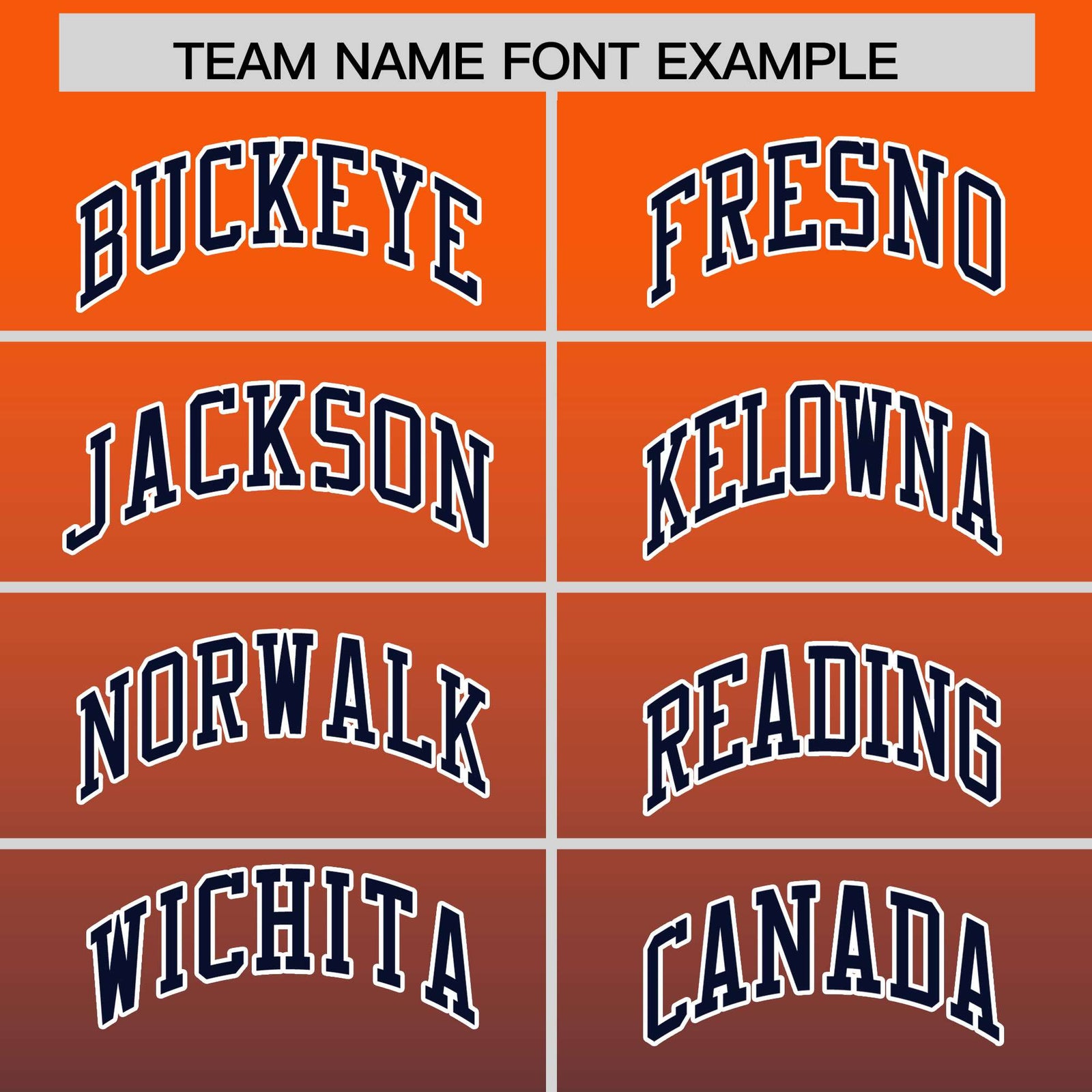 Custom Navy Orange Full-Snap Varsity Personalization Gradient Fashion Letterman Jacket