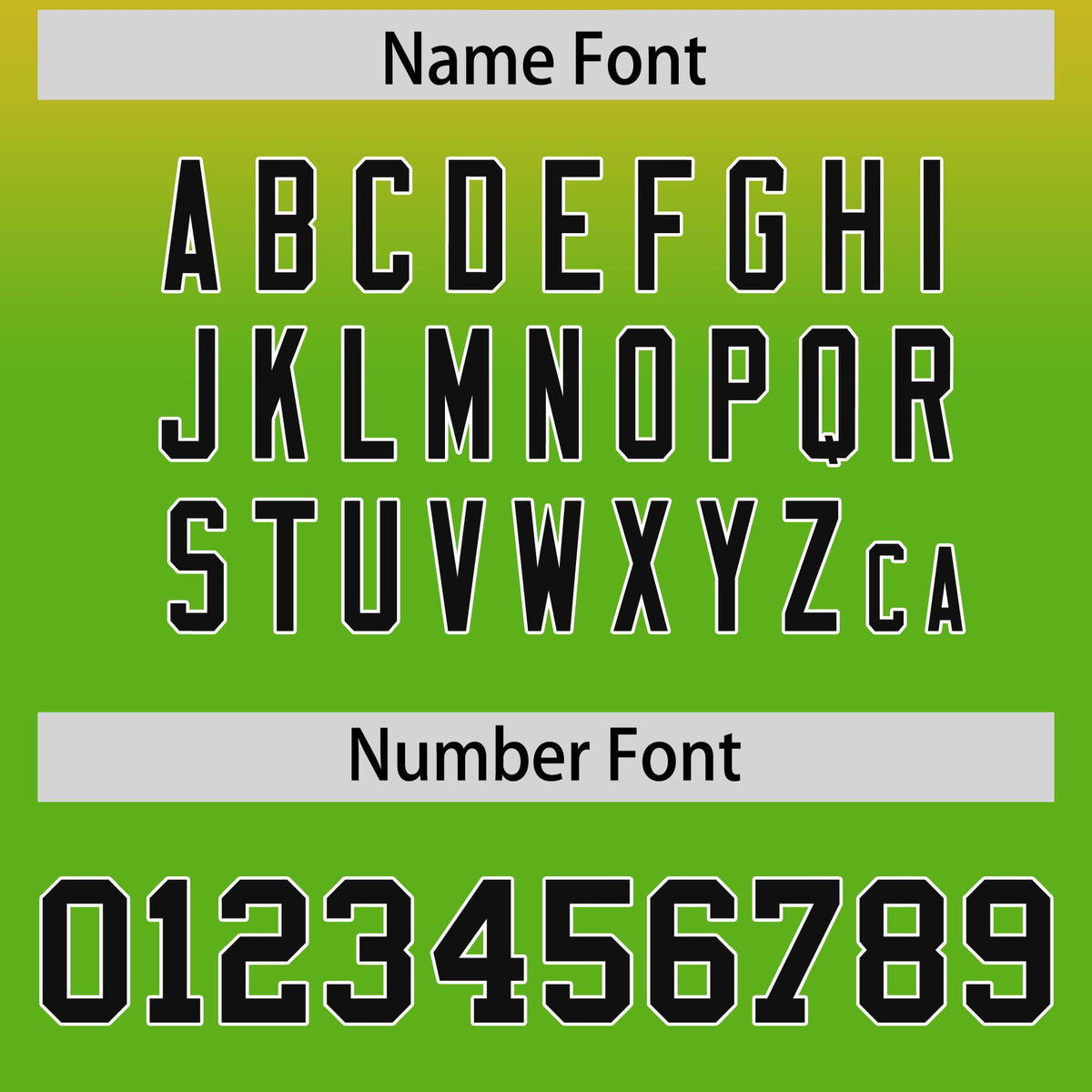 Custom Yellow Green Full-Snap Varsity Personalization Gradient Fashion Letterman Jacket