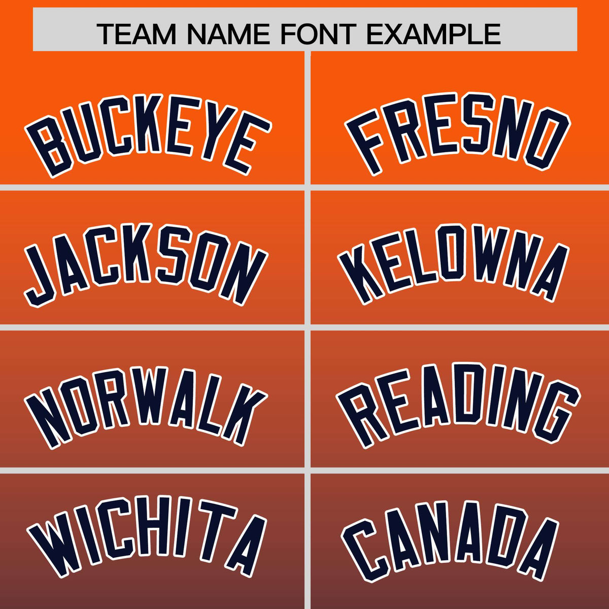 Custom Navy Orange Full-Snap Varsity Personalization Gradient Fashion Letterman Jacket