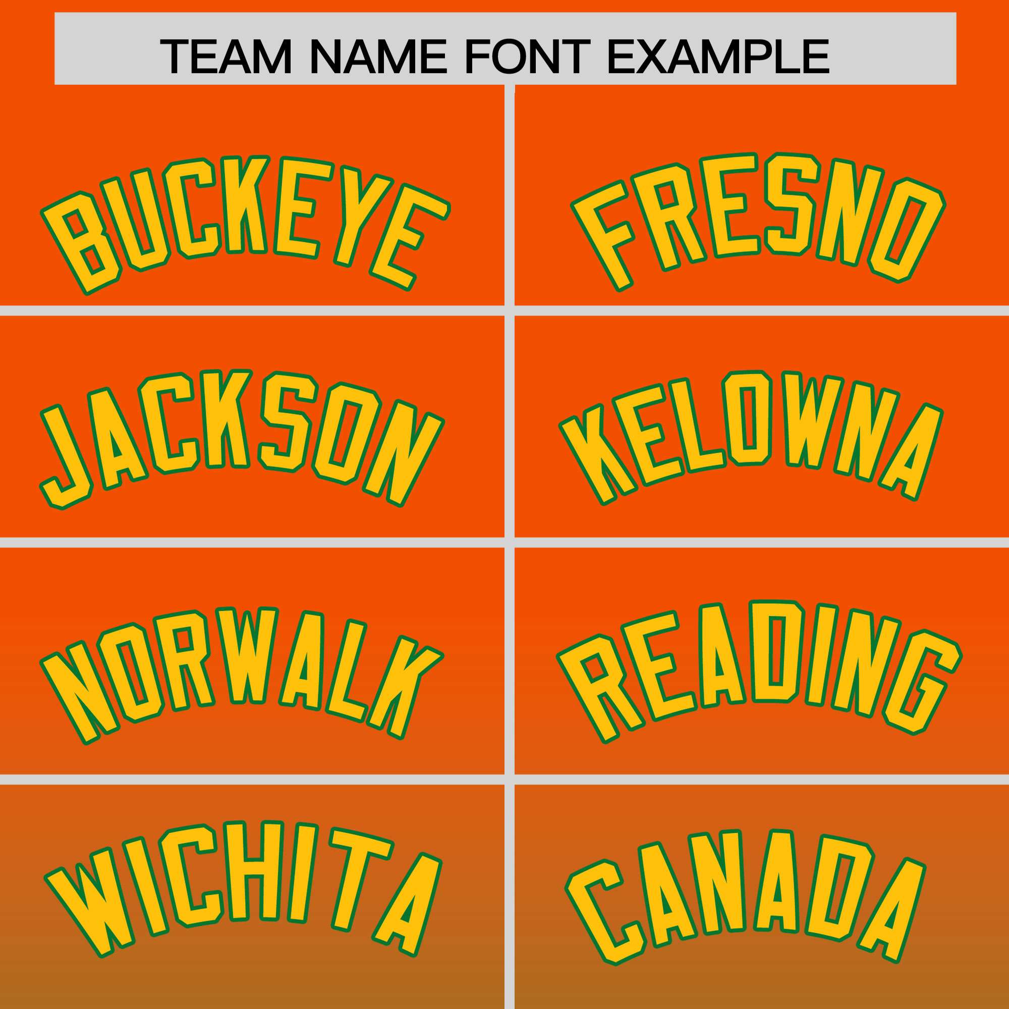 Custom Kelly Green Orange Full-Snap Varsity Personalization Gradient Fashion Letterman Jacket