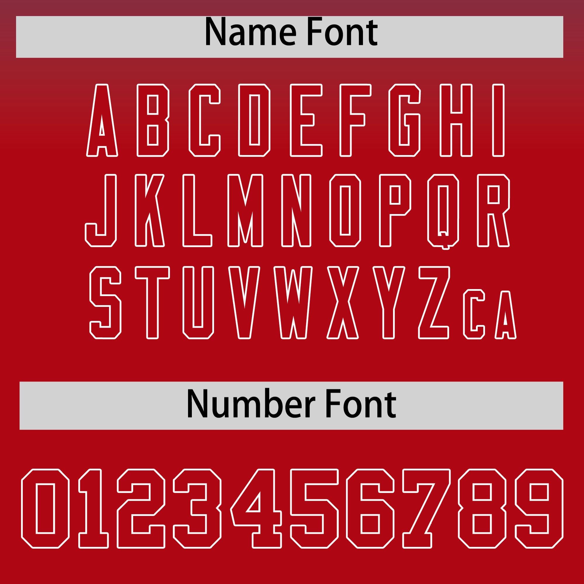 Custom Royal Red Full-Snap Varsity Personalization Gradient Fashion Letterman Jacket